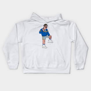 Pat in his dream combine - BBC Ghosts Kids Hoodie